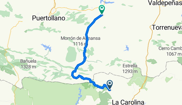 De El Centenillo a Calzada de Calatrava