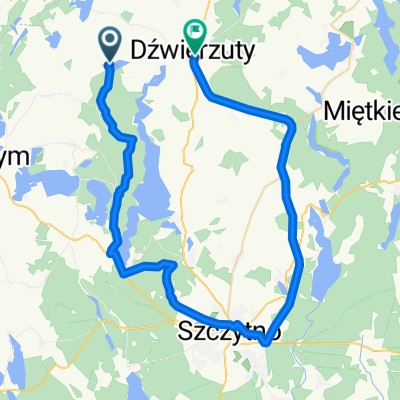 Route in Dźwierzuty