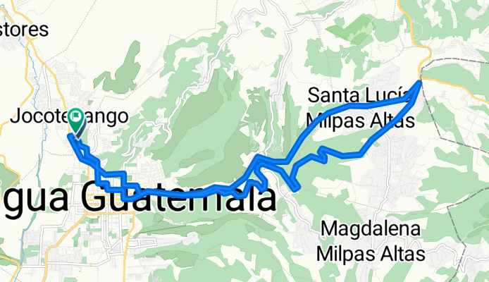 Antigua Guatemala to Antigua Guatemala