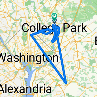 Paint Branch Drive to Maryland