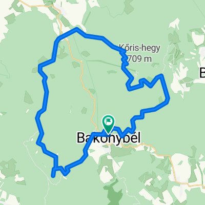 Route to Bakonybél