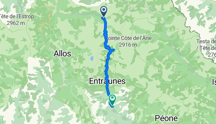 Bayasse - Col de La Cayolle – St. Martin d’Entraunes