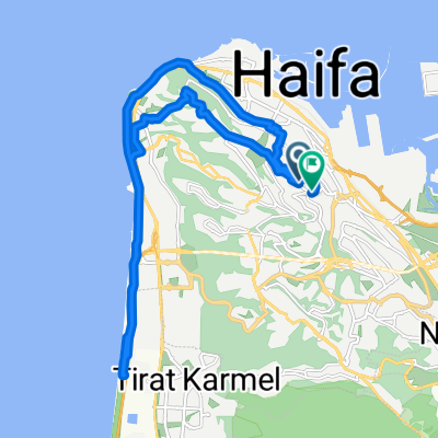 Haim Arlozorov Street, Haifa to Haim Arlozorov Street, Haifa