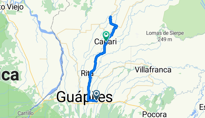 Acceso 5, Pococí a Vía 247, Pococí