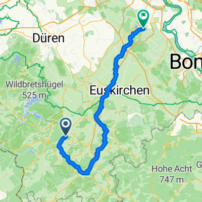 Kall, Mrmagen, Blnkenheim, Satzvey, Wisskirchen, Erftstadt, Brühl