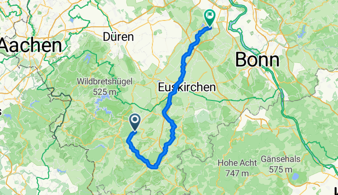 Kall, Mrmagen, Blnkenheim, Satzvey, Wisskirchen, Erftstadt, Brühl