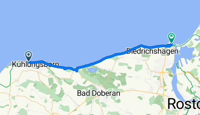 Tannenstraße nach Am Leuchtturm