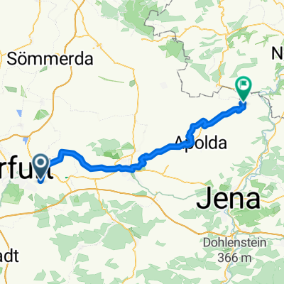 Von Erfurt bis Bad Sulza