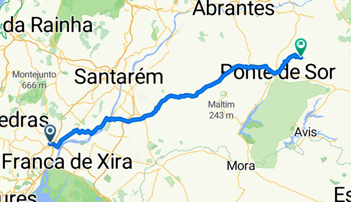 Carregado - Torre - Direções de Rua da Liberdade 19, Carregado para Torre das Vargens, Ponte de Sor_Direções de Rua da Liberdade 19, Carregado para Torre das...