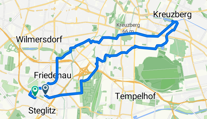 Markelstraße, Berlin to Forststraße, Berlin