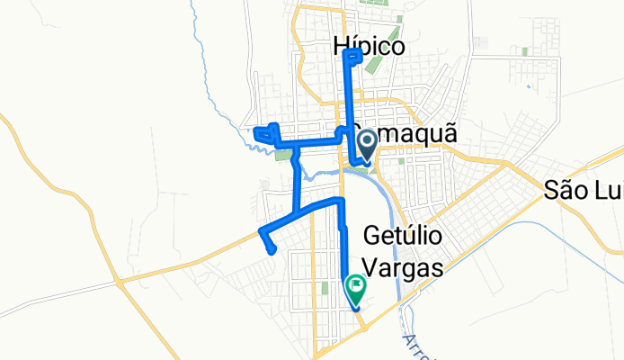 De Rua Manoel da Silva Pacheco a RS-350