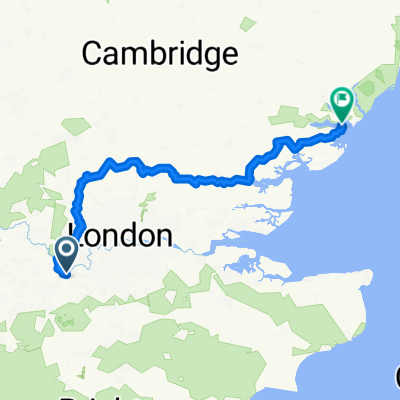 Churchfield Place, Weybridge to England
