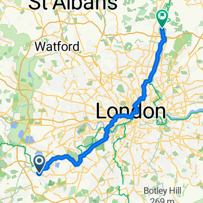 Weybridge - Cheshunt