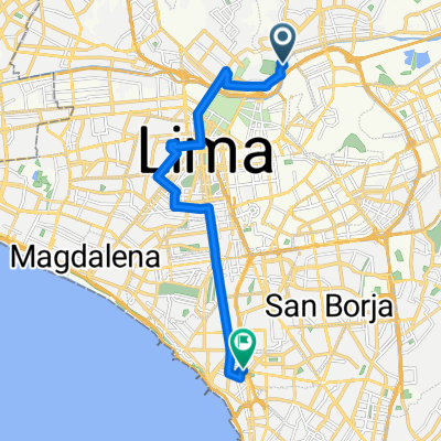 San Juan de Lurigancho a ISIL Miraflores