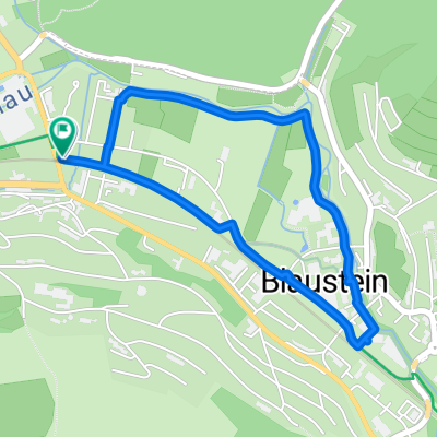 Klingenstein - Spielburg und zurück - 3km