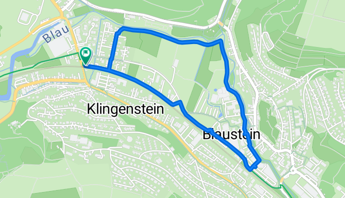 Klingenstein - Spielburg und zurück - 3km