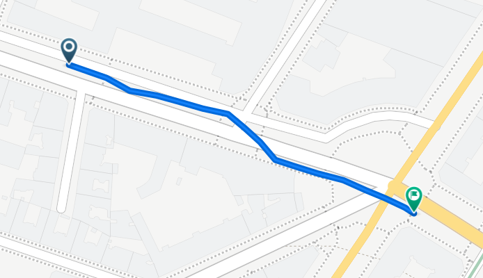 Rue de Rémusat, Paris à Pont Mirabeau, Paris