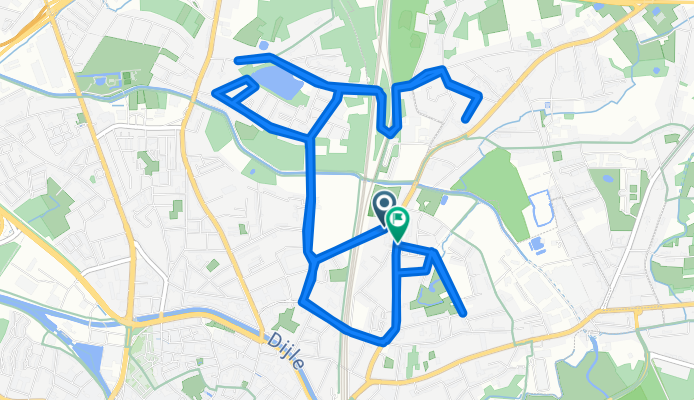 Grote Nieuwedijkstraat, Mechelen to Grote Nieuwedijkstraat, Mechelen