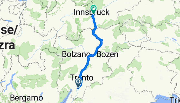 Von Rovereto bis Sistrans