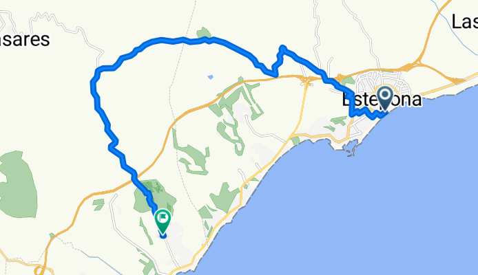 Von Estepona bis Casares costa