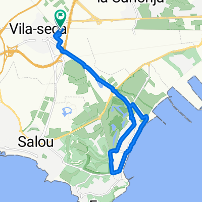 Carrer de Galceran de Pinos, Vila-seca a Carrer de Galceran de Pinos, Vila-seca