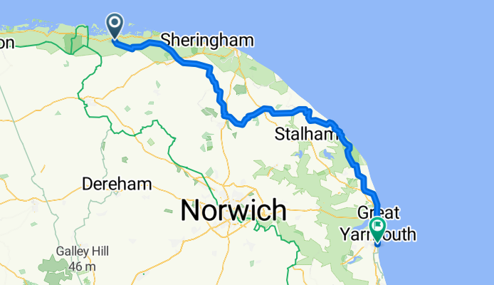 Wells-next-the-Sea - Gorleston-on-Sea