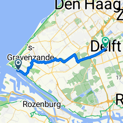 From Hoek van Holland to Delft