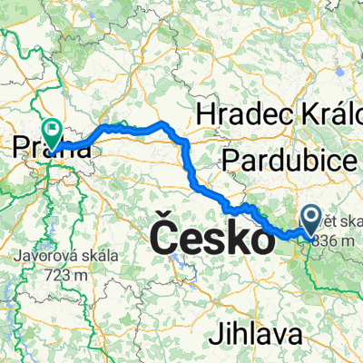 Erbenova, Hlinsko to Na Perštýně, Prague 1