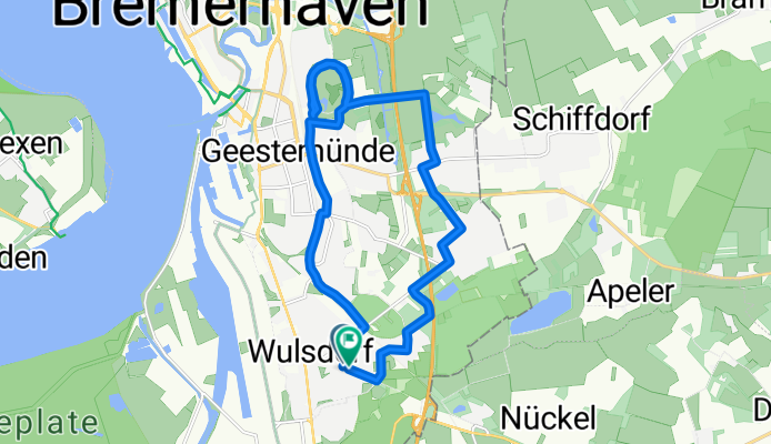 Burhamm, Bremerhaven nach Burhamm, Bremerhaven