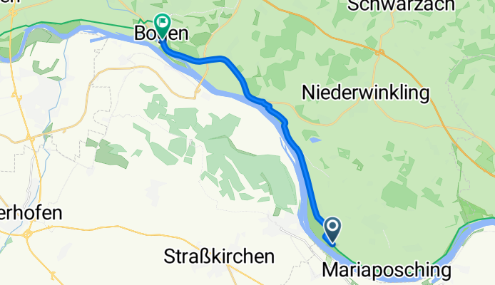 Von Mariaposching bis Bogen