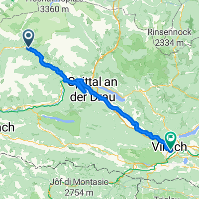 Obervellach - Villach