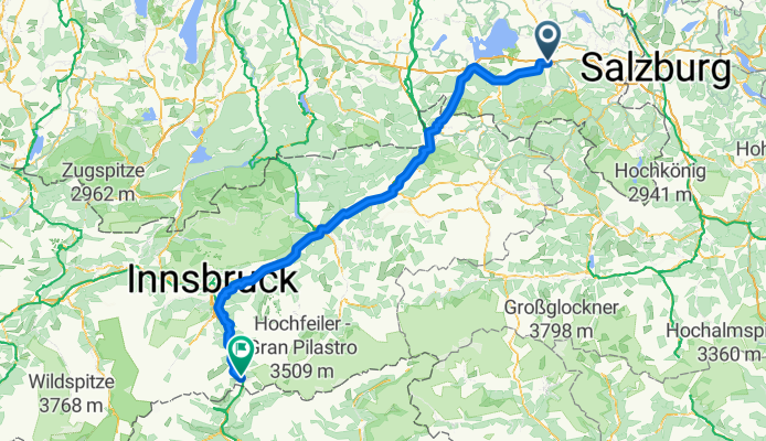 Siegsdorf - Gries am Brenner