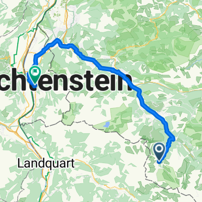 Gargellen Zentrum to Städtle