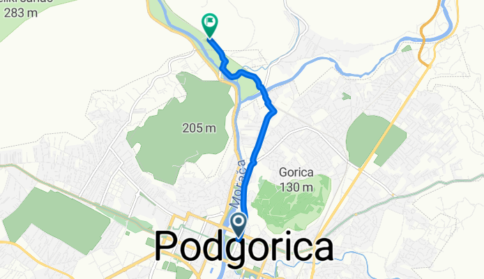 Njegosev park - Via River