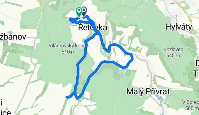 Řetůvka do Řetůvka