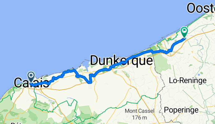 Calais - Nieuwpoort