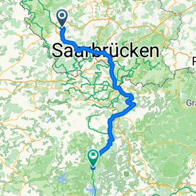 Saarlouis - Sarrebourg