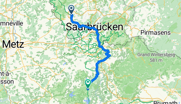 Saarlouis - Sarrebourg