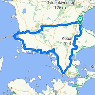 From Køge to Køge 247 Km