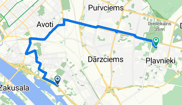 Krasta iela to Dravnieku iela k-1