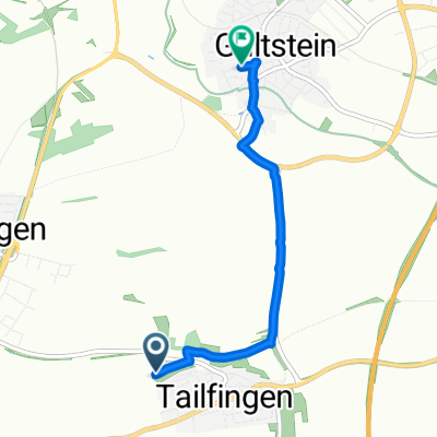 Friesenstraße nach Goldregenstraße