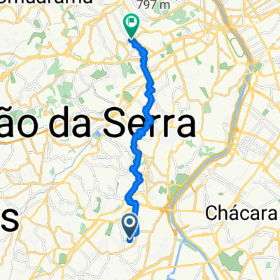 De Rua Francisco Carbonari a Avenida Engenheiro Heitor Antônio Eiras Garcia