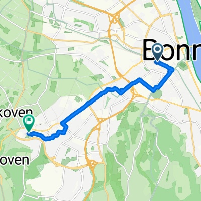 Herwarthstraße, Bonn nach An der Burg Medinghoven, Bonn