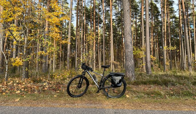 Foto 1 del percorso Bikemap "A. Čaka iela, Рига до A. Čaka iela, Рига"