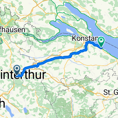 Winterthur nach Altnau