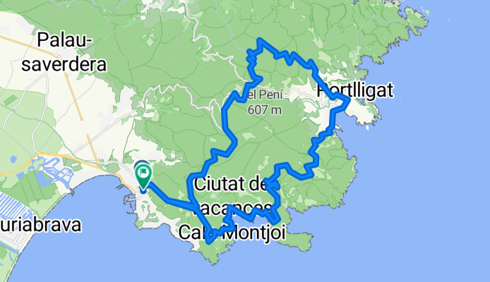 17 Roses Fràgam Peni Romanyac Perafita Bufadors Infern Cadaqués Manyana Canadell Montjoi Mirador-Falconera