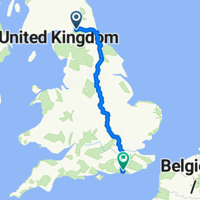 New Hightown, Haltwhistle to Ladies' Mile Road, Brighton