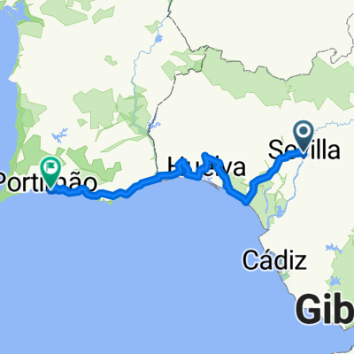 Seville to Carvoeiro 20 Oct 25