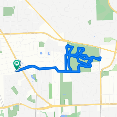 Marlborough Dr, Ann Arbor to Marlborough Dr, Ann Arbor