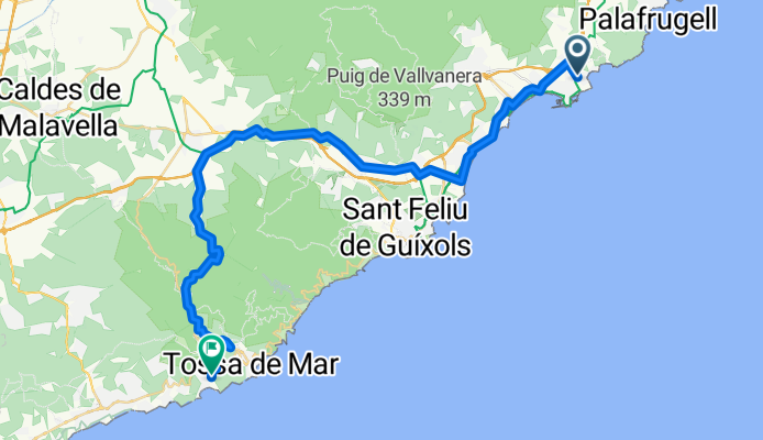 24.10.25: Palamós-Tossa de Mar